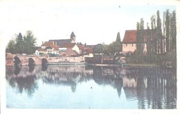 X10676 INDRE ET LOIRE LA HAYE DESCARTES VUE SUR LA CREUSE ET LA VIEILLE EGLISE - Sonstige & Ohne Zuordnung