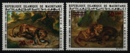 Mauretanien 1974 - Mi-Nr. 486-487 ** - MNH - Gemälde / Paintings - Mauritania (1960-...)