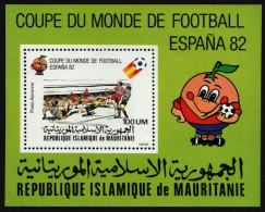 Mauretanien 1980 - Mi-Nr. Block 29 ** - MNH - Fußball / Soccer - Mauritanie (1960-...)