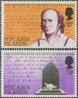Pitcairn Islands 1979 SG194-195 John Adams Death Set MNH - Pitcairn