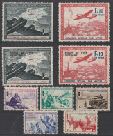 Guerre LVF N° 2 à 10 -  Neufs ** - MNH - Cote 125,00 € - War Stamps