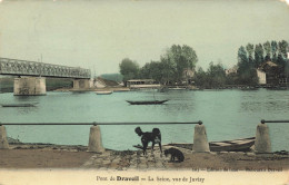 CPA Pont De Draveil-La Seine Vue De Juvisy-Timbre       L2928 - Draveil