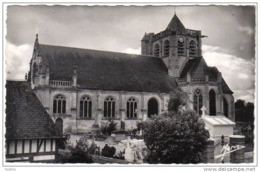 Carte Postale  76. Vatteville-la-Rue  L'église Et Le Cimetière   Trés Beau Plan - Other & Unclassified