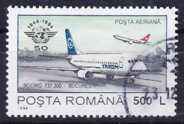 1984. Romania. Boeing 737. Used. Mi. Nr. 5015 - Usati