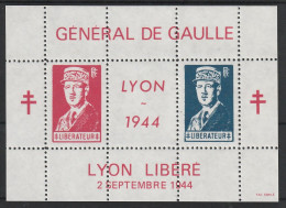 Bloc De Gaulle Fac-similé - Neuf ** - MNH -   - - Libération