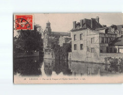 LISIEUX : Vue Sur La Touques Et L'Eglise Saint-Désir - état - Lisieux