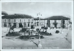 Cr579 Cartolina S.giorgio Del Sannio Piazza Principe Di Piemonte  Benevento - Benevento