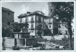 Cr580 Cartolina S.giorgio Del Sannio Piazza Principe Di Piemonte  Benevento - Benevento