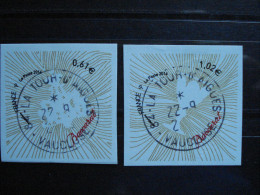 939 Et 940  Coeurs Baccarat  De 2014 Oblitérés ****** Cachet Rond - Used Stamps