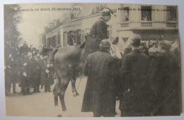 BELGIQUE - BRUXELLES - Avènement Du Roi Albert, 23 Décembre 1909 - Harangue Du Bourgmestre De Laeken - Feesten En Evenementen