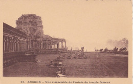 ANGKOR - Vue D'ensemble De L'entrée Du Temple Fameux Paulussen N° 68 CAMBODGE Indochine Asie - Cambodia