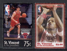 Saint Vincent And The Grenadines 2005 Mi 6143-6144 MNH  (ZS2 SVG6143-6144) - Basketbal