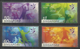 Singapore 2005 Mi 1423-1426 MNH  (ZS8 SNG1423-1426) - Basket-ball