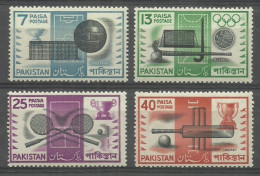 Pakistan 1962 Mi 166-169 MNH  (ZS8 PKS166-169) - Otros