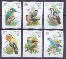 1990 - Ivert & Tellier - ** 3257/62 - Birds ** MNH - Ungebraucht