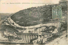 76 - Bonsecours - Le Tramway De Bonsecours Et Le Funiculaire - CPA - Voyagée En 1918 - Voir Scans Recto-Verso - Bonsecours