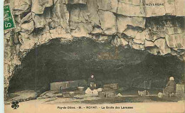 63 - Royat - La Grotte Des Laveuses - Animée - CPA - Voir Scans Recto-Verso - Royat