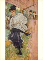 Art - Peinture - Henri De Toulouse Lautrec - Jeanne Avril - Musée Du Louvre De Paris - CPM - Voir Scans Recto-Verso - Pintura & Cuadros