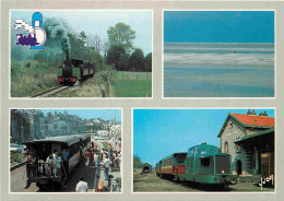 Trains - Trains - Le Crotoy - Chemin De Fer De La Baie De Somme - Multivues - CPM - Carte Neuve - Voir Scans Recto-Verso - Treinen