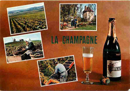 Vignes - Champagne - Multivues - CPM - Voir Scans Recto-Verso - Viñedos