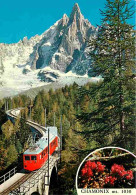 Trains - Chamonix-Mont Blanc - Le Train Du Montenvers - La Mer De Glace Et L'aiguille Du Dru - Carte Neuve - CPM - Voir  - Treinen