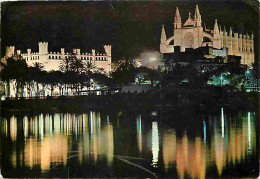 Espagne - Palma De Mallorca - La Lonja Y Catedral - CPM - Voir Scans Recto-Verso - Palma De Mallorca