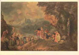 Art - Peinture - Jean-Antoine Watteau - L'embarquement Pour L'ile De Cythère - Carte Neuve - Musée Du Louvre - CPM - Voi - Schilderijen
