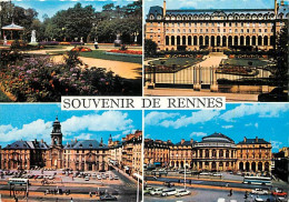 35 - Rennes - Multivues - Automobiles - Bus - CPM - Voir Scans Recto-Verso - Rennes