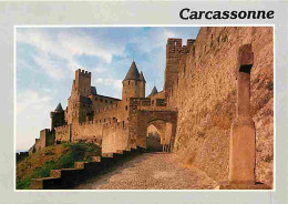 11 - Carcassonne - La Cité Médiévale - La Porte D'Aude - Carte Neuve - CPM - Voir Scans Recto-Verso - Carcassonne