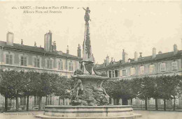 54 - Nancy - Fontaine Et Place D'Alliance - CPA - Voir Scans Recto-Verso - Nancy