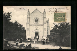 CPA Magné, Eglise De Sainte-Macrine  - Autres & Non Classés