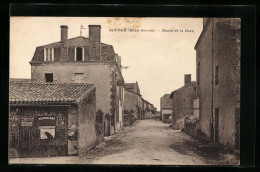 CPA Gourgé, Route De La Gare  - Autres & Non Classés