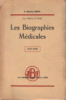 Maurice GENTY . LES BIOGRAPHIES MEDICALES . Tome IV . 1934 - 1936 . - Wissenschaft
