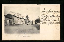 CPA Thénezay, Vue De L`ancienne Église  - Otros & Sin Clasificación