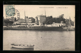 CPA Trouville-sur-Mer, Le Bateau Du Havre  - Trouville