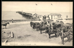 CPA Trouville, La Jetee-Promenade  - Trouville