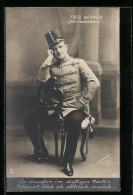 AK Operette Ein Walzertraum, Schauspieler Fritz Werner In Uniform  - Opera