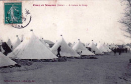 02 - Aisne -  Camp De SISSONNE - Vue A Travers Le Camp - Sissonne