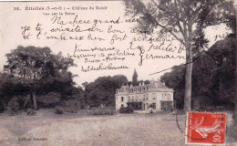 91-  Essonne -  ETIOLLES - Chateau Du Ratoir - Vue Sur La Seine - Autres & Non Classés