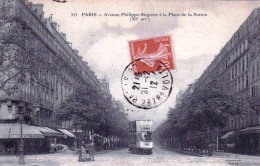 75 - PARIS 11 -   Avenue Philippe Auguste A La Place De La Nation - Distrito: 11