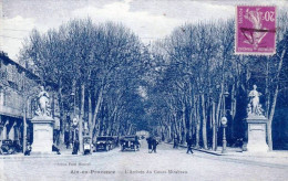 13 - Bouches Du Rhone - AIX En PROVENCE -  L Arrivée Du Cours Mirabeau - Aix En Provence