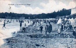 17 - Charente Maritime -  FOURAS Les BAINS  - La Falaise Et La Plage - Fouras-les-Bains