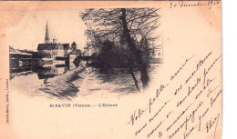 86 - Vienne -  SAINT SAVIN Sur GARTEMPE - L'écluse - Carte Precurseur - Saint Savin