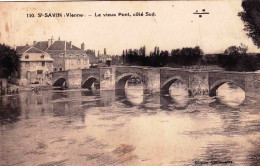 86 - Vienne -  SAINT SAVIN Sur GARTEMPE -  Le Vieux Pont - Saint Savin
