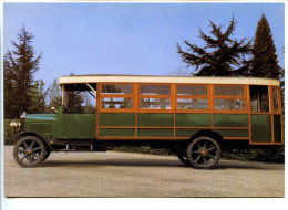 CPSM / CPM 10.5 X 15  Autobus Berliet Type CBI 35 Places Assises + 30 Places Sur La Plate-forme Arrière Année 1918  * - Autobús & Autocar