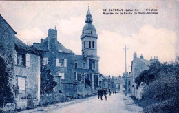 44 - Loire Atlantique -  SAVENAY -  L'église - Montée De La Route De Saint Nazaire - Savenay