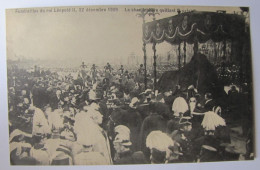 BELGIQUE - BRUXELLES - LAEKEN - Funérailles Du Leopold II - Le Char Funèbre Quittant Le Palais - Feiern, Ereignisse