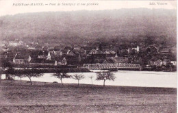 02 - Aisne - PASSY Sur MARNE - Pont De Sauvigny Et Vue Generale - Sonstige & Ohne Zuordnung