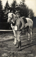CPA Prince  Adolf Von Schaumburg Lippe Im Felde, Uniform, Pferd, Liersch 7255 - Costumes