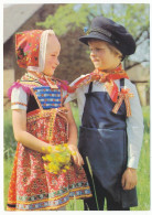 CPSM 10.5 X 15 Allemagne (136) Sorbische Kinder SCHLEIFE Saxe  Enfants Sorabes En Costumes - Autres & Non Classés